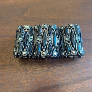 Park Lane “SULTRY” Bracelet Black Swarovski Hostess Rare OS